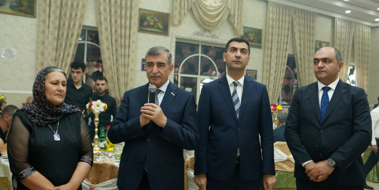 Şirvanda Vətən müharibəsi şəhidi Elnur Qarayevin qardaşının toy mərasimi keçirilib.